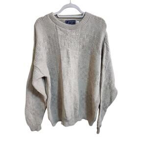 Vintage Men's Peconic Crew Neck Sweater Size Large